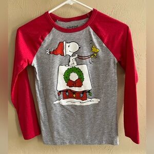 Snoopy Xmas long sleeve tee